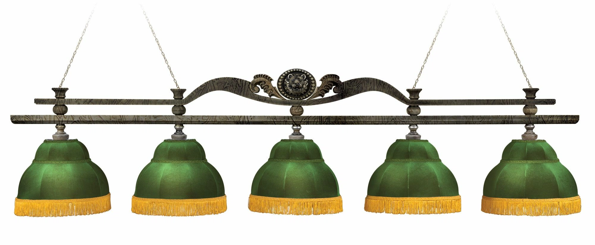 Лампа "Лео II" 5пл. клен