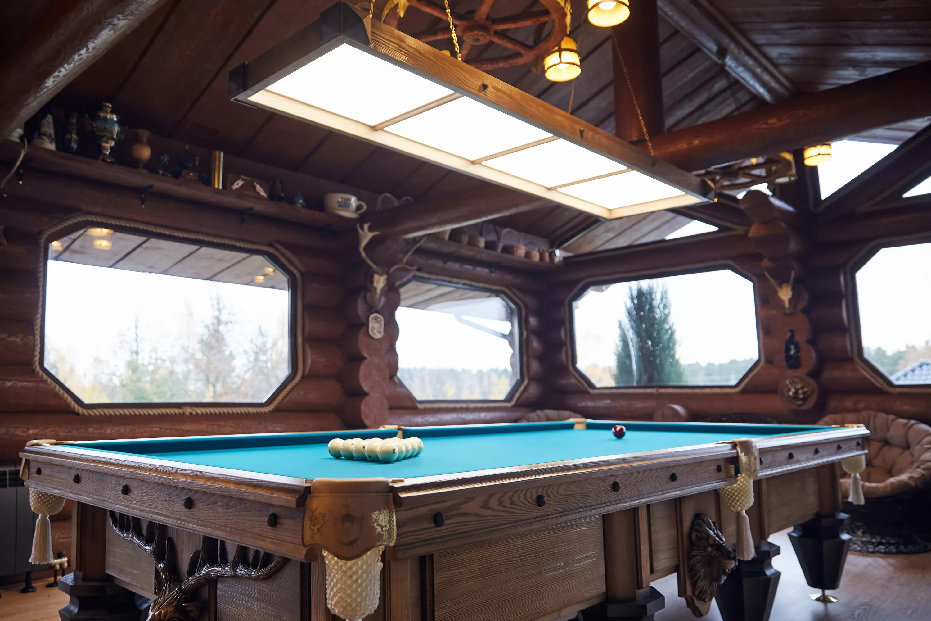 Бильярдный стол Охота — Эксклюзивная серия 9