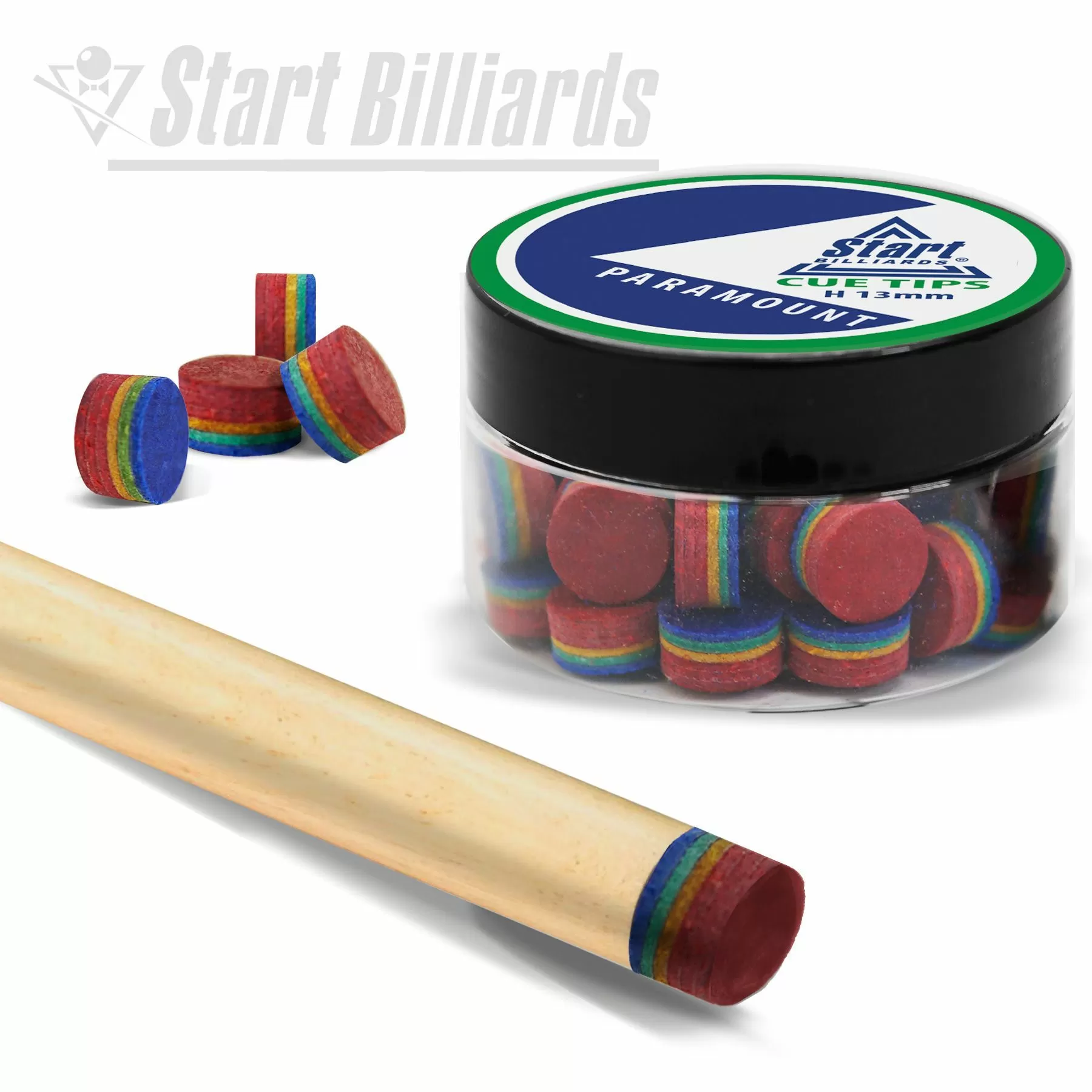 Наклейка Startbilliards Cue Tips Paramount 13 мм H (1 шт) 4