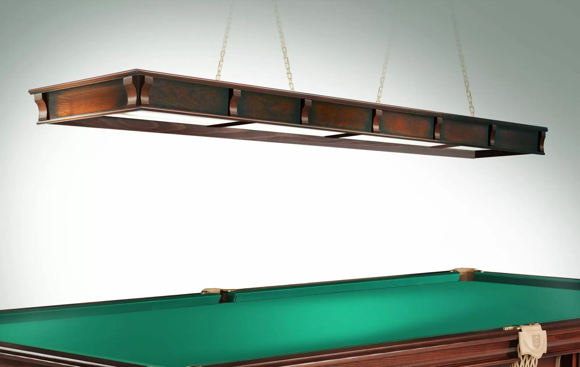 Лампа "Evolution Президент lll" 4 секции ясень 2