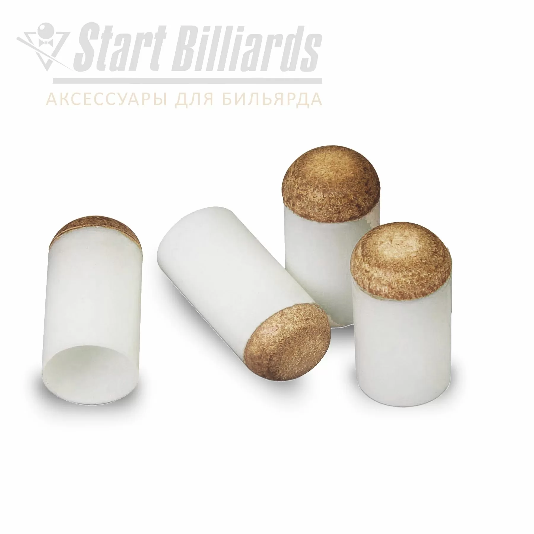Колпачок для кия Push-On-Tips ø12мм Startbilliards SB062 (100 шт)