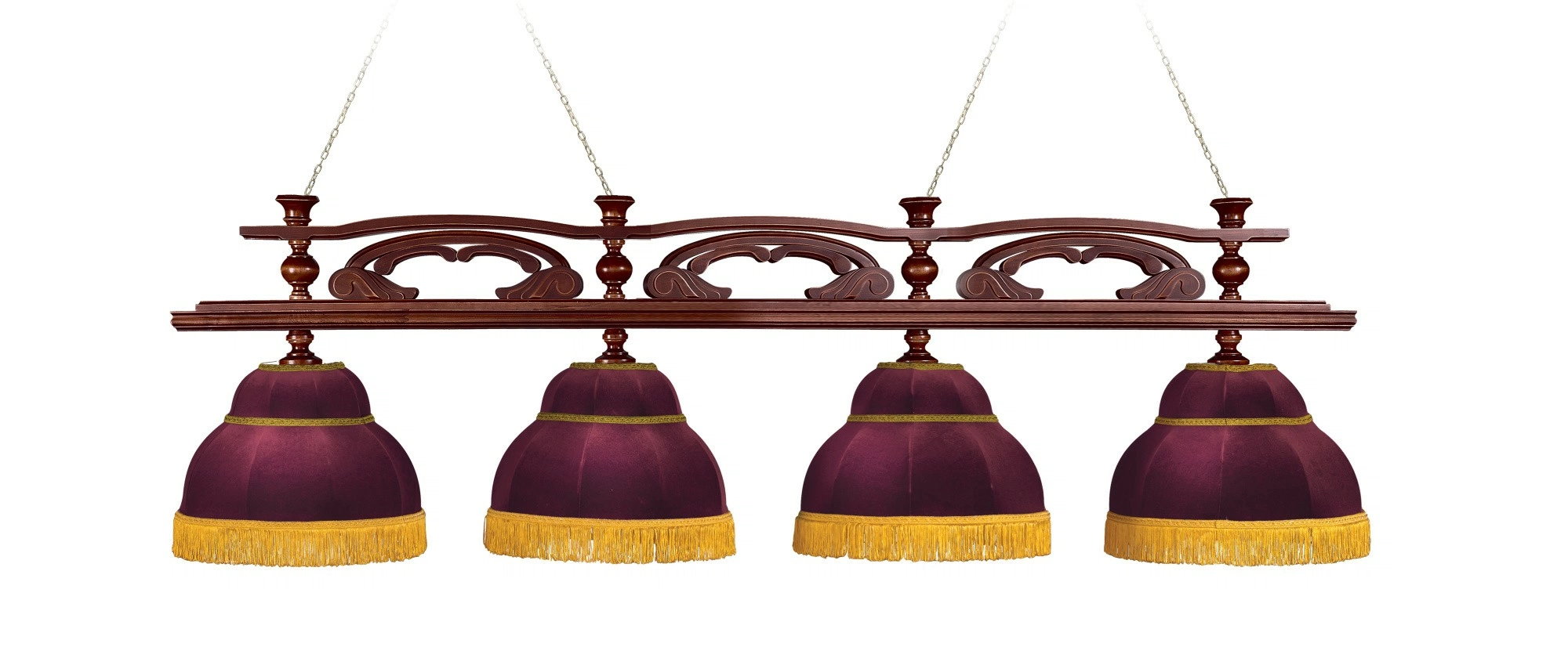 Лампа "Венеция" 4пл. ясень / клен 2