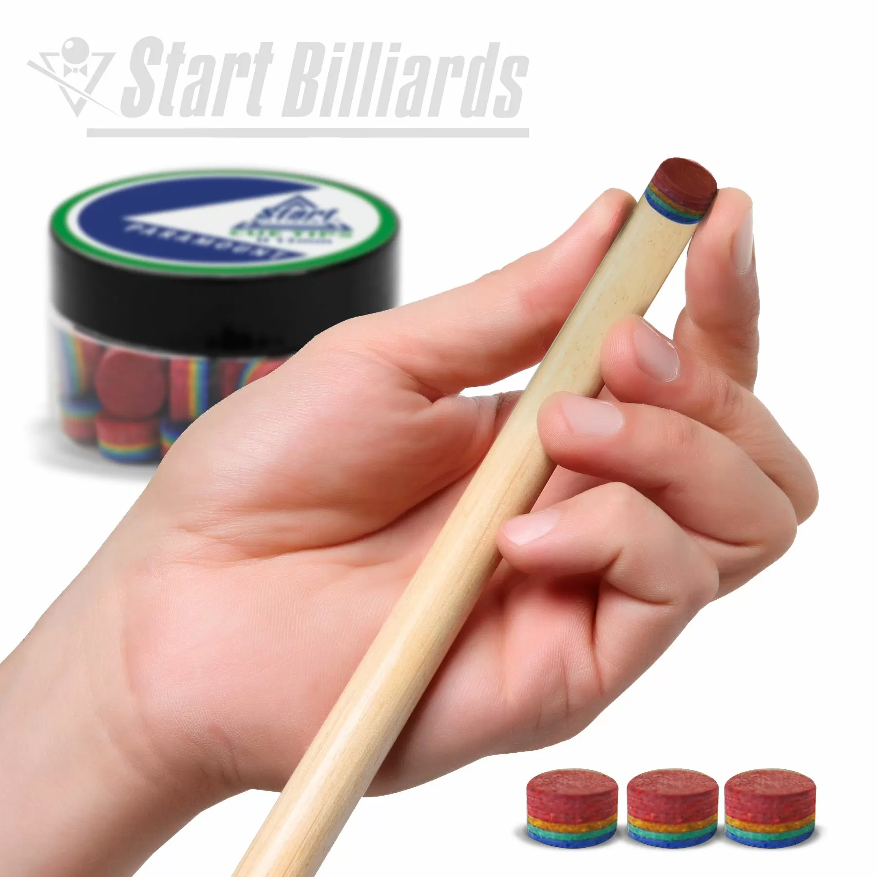 Наклейка Startbilliards Cue Tips Paramount 13 мм H (1 шт) 5