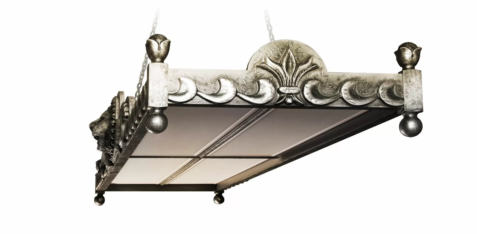 Лампа "Evolution" Лео ll 4 секции клен 2