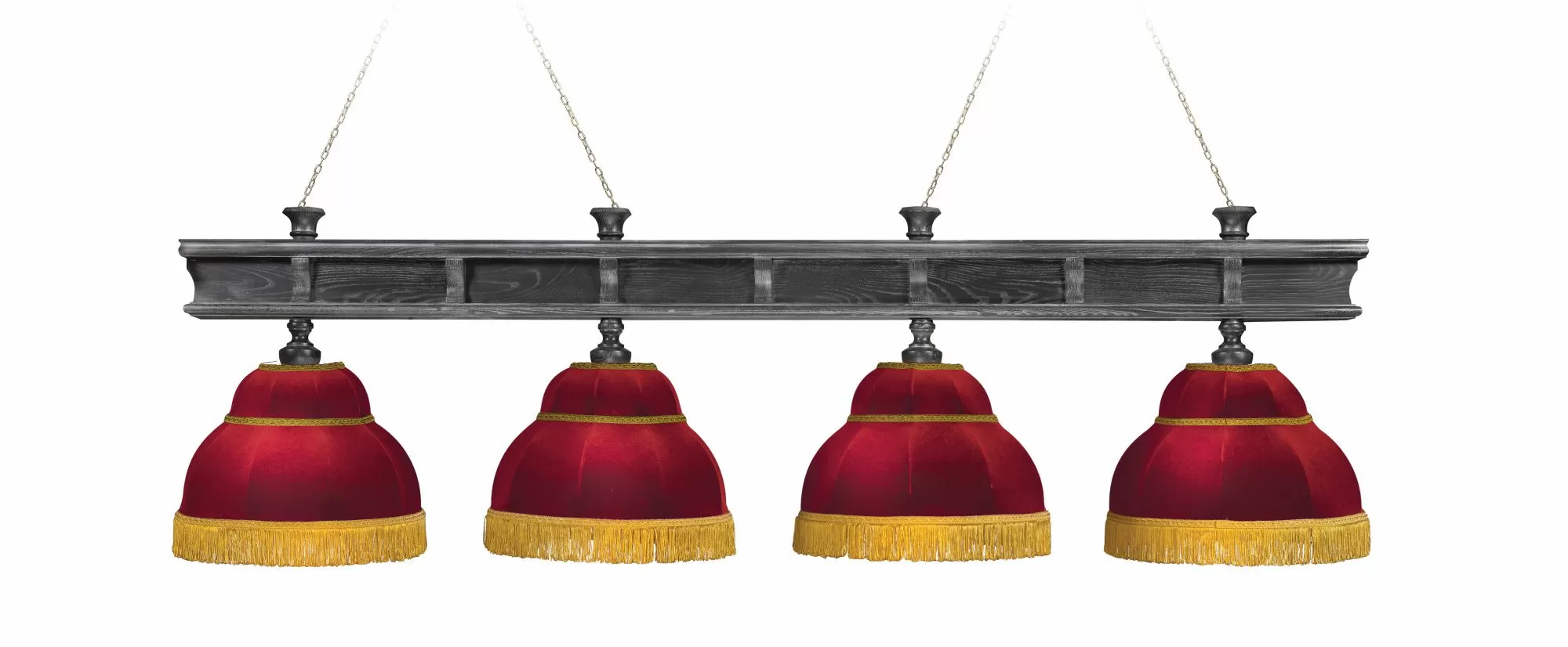 Лампа "Президент Сильвер" 4пл. ясень / клён 4