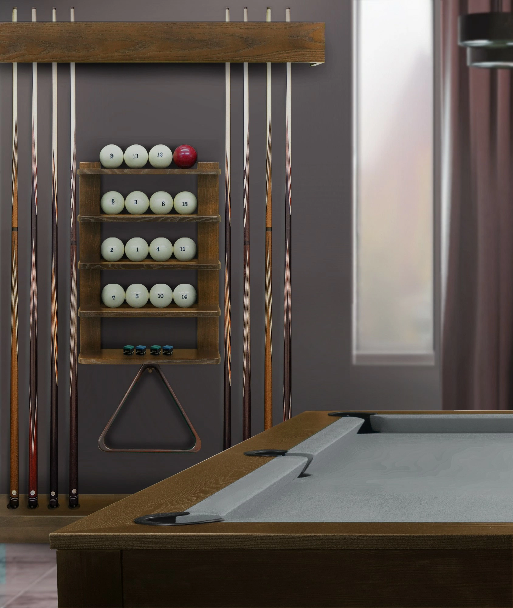 Киевница "Фрейм" ясень мдф/шпон 5