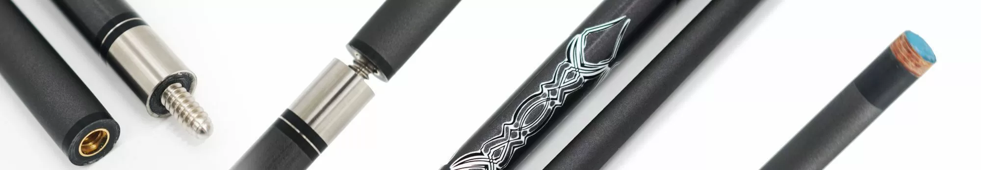 Кий Startbilliards Пул Карбон серый 2РС 145 см. 3