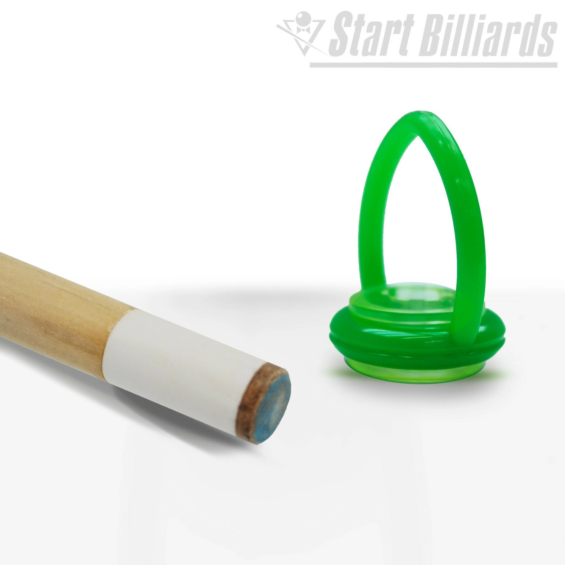 Держатель для кия пластик, зеленый Startbilliards SB028-GREEN 4
