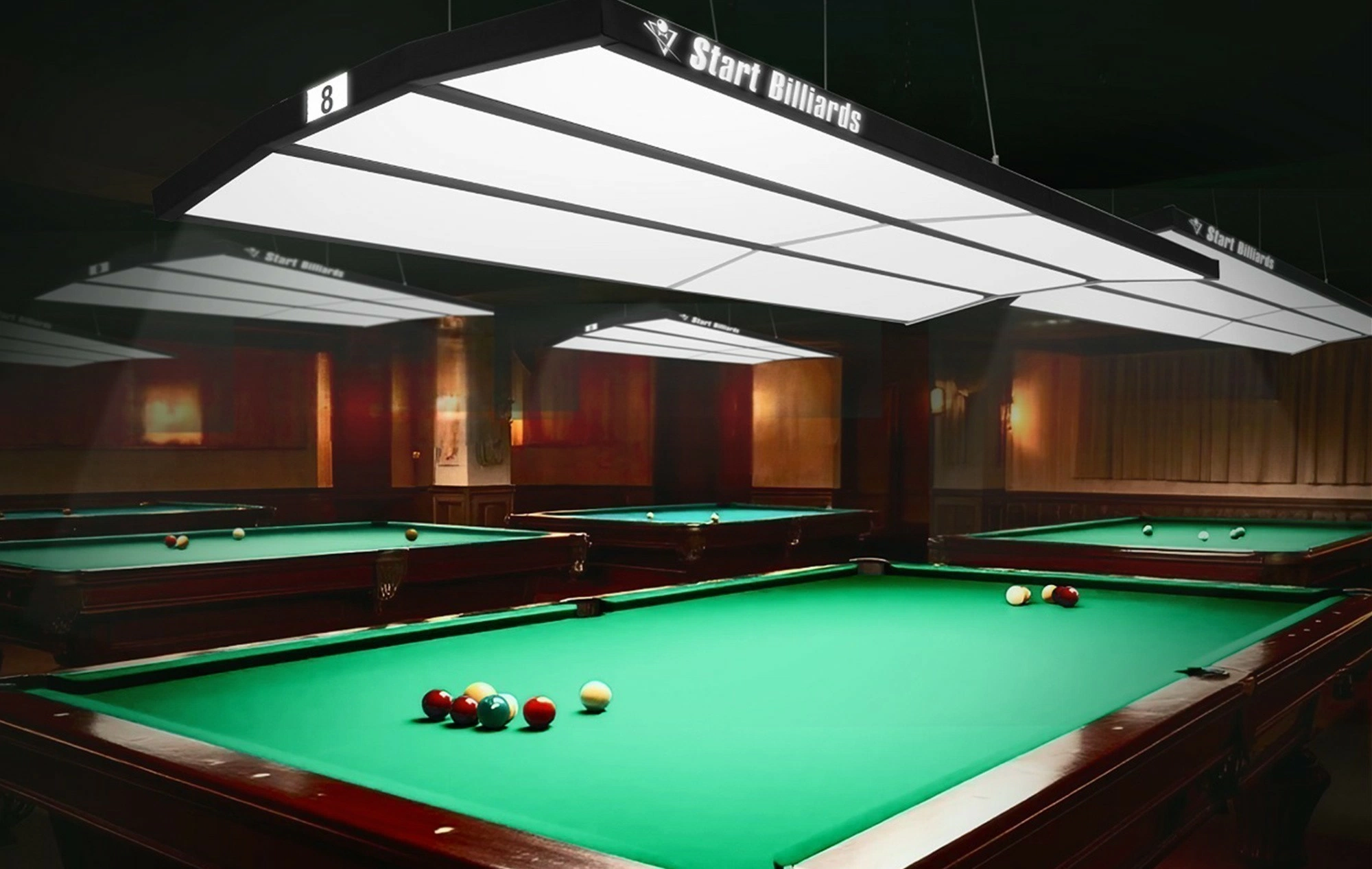 Лампа "STARTBILLIARDS" Pro select 9